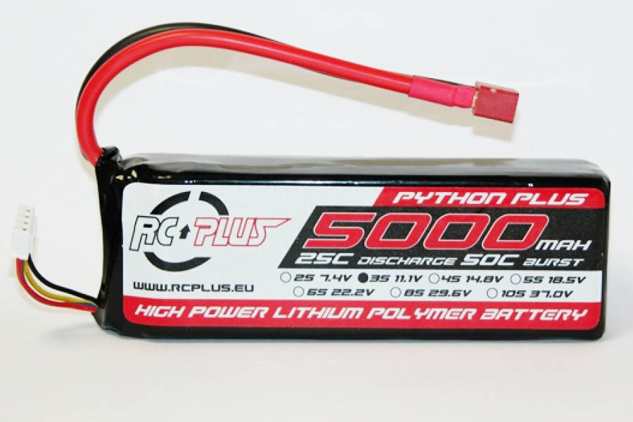 Python Plus 11.1V 5000mAh 25/50C LiPo Accu